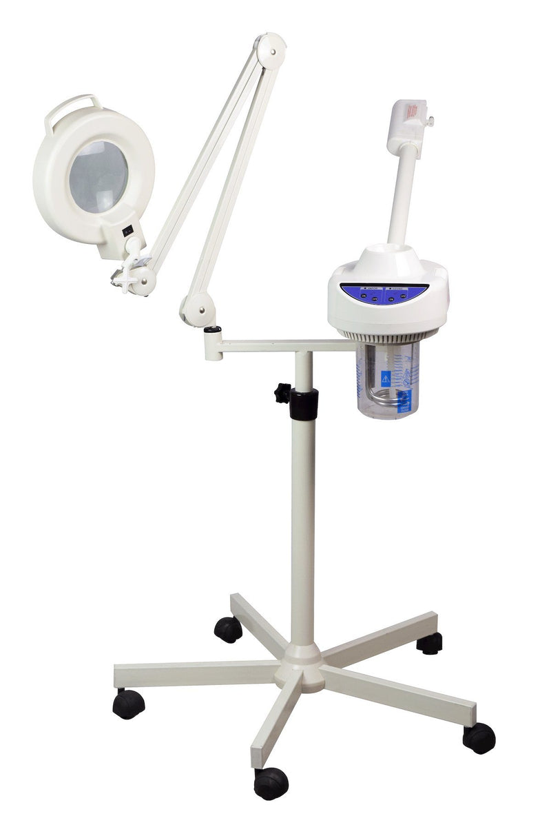 SalonPro Professional 2-in-1 Multi-Function Facial Steamer Spa Treatment Machine Facial Machine SalonPro Equipment 