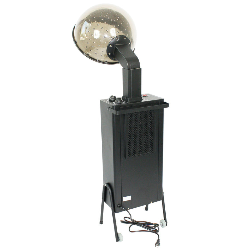 SalonPro Standing Professional Ionic Hooded Hair Dryer w/ Rolling Wheel Kit Hair Dryer SalonPro Equipment