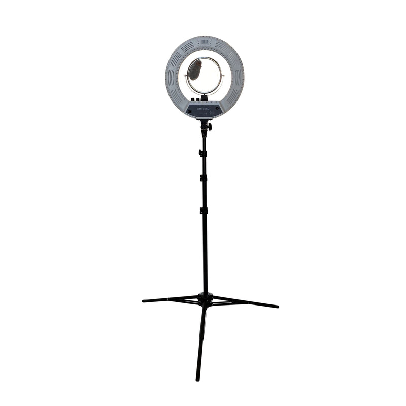 SalonPro LED Adjustable Ring Light for Salon Photography w/ Phone Mount & Mirror Light SalonPro Equipment White (In-Stock) 